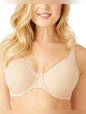 NWOT WACOAL High Standards Underwire Bra 855352 40DD Nude